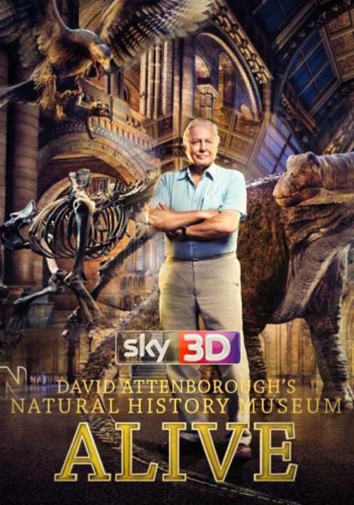 دانلود فیلم David Attenborough's Natural History Museum Alive 2014 دوبله فارسی